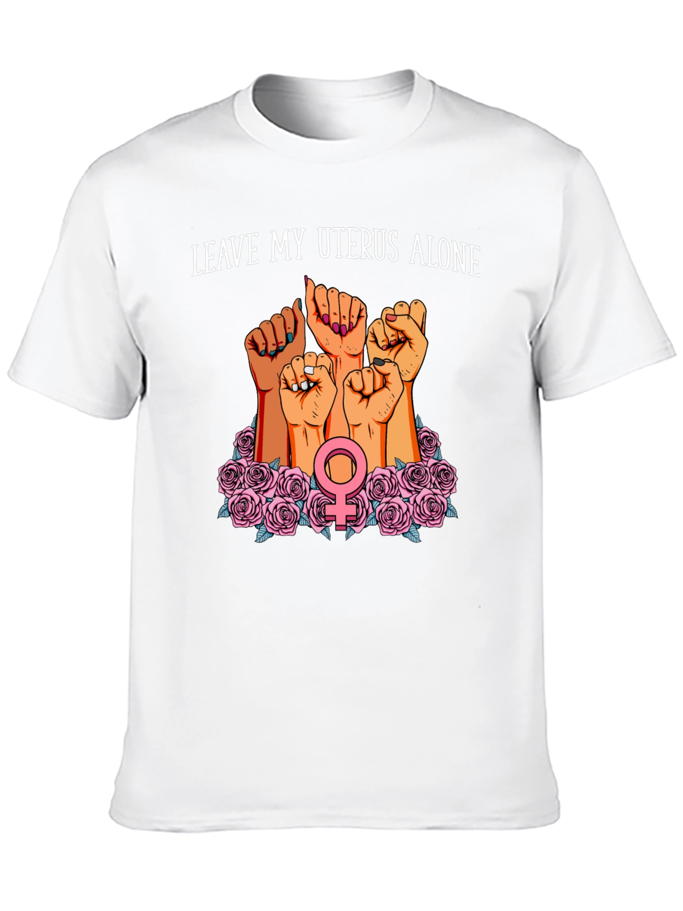 Feminist Uterus Rights Graphic Tee