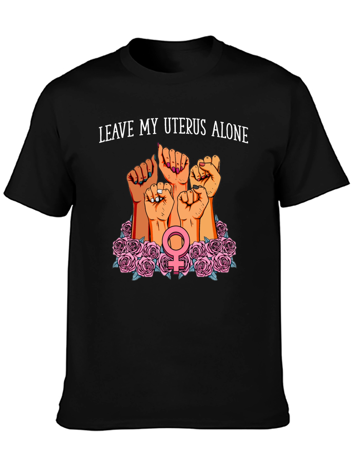 Feminist Uterus Rights Graphic Tee