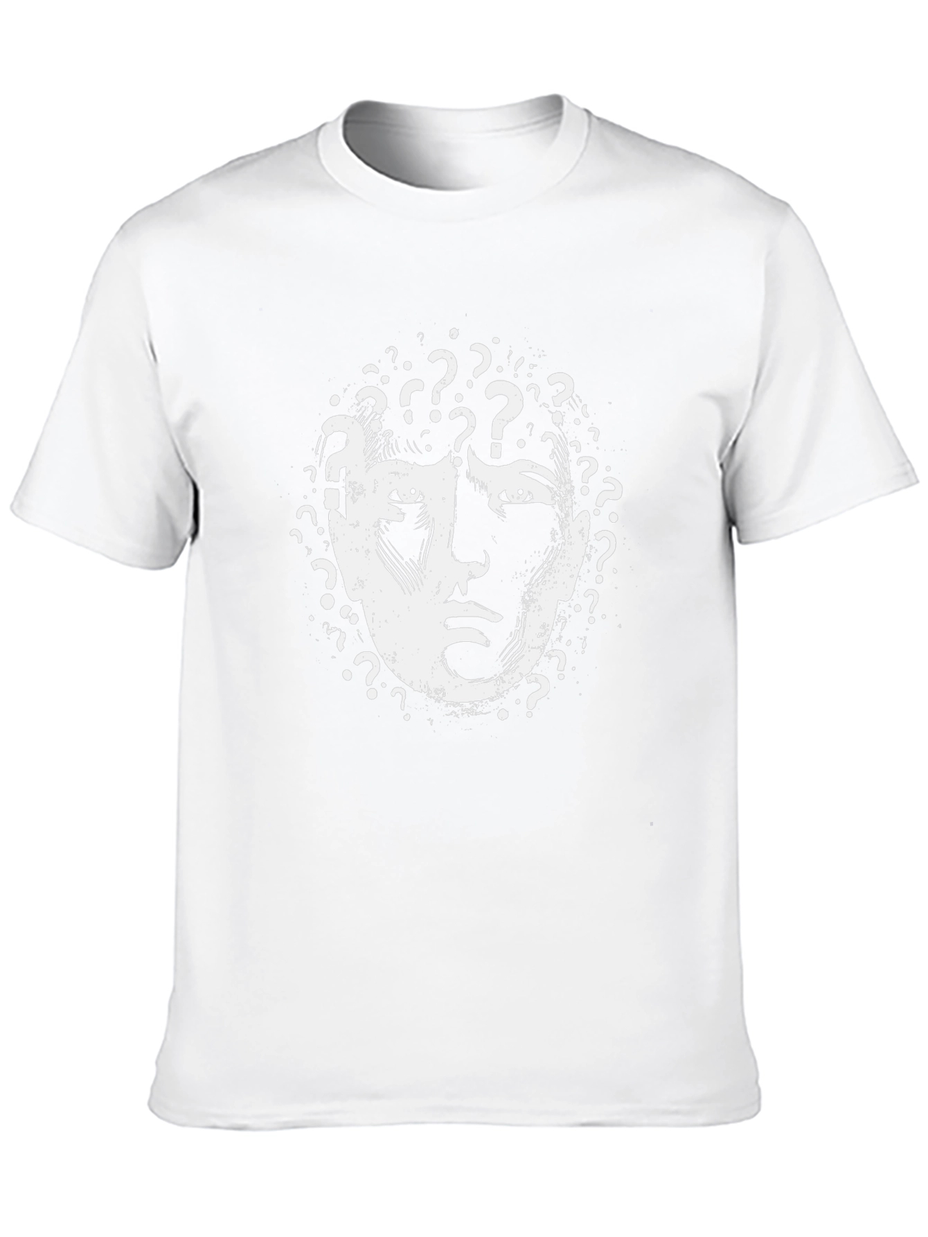 Questioning Mind T-Shirt - Black Graphic Tee