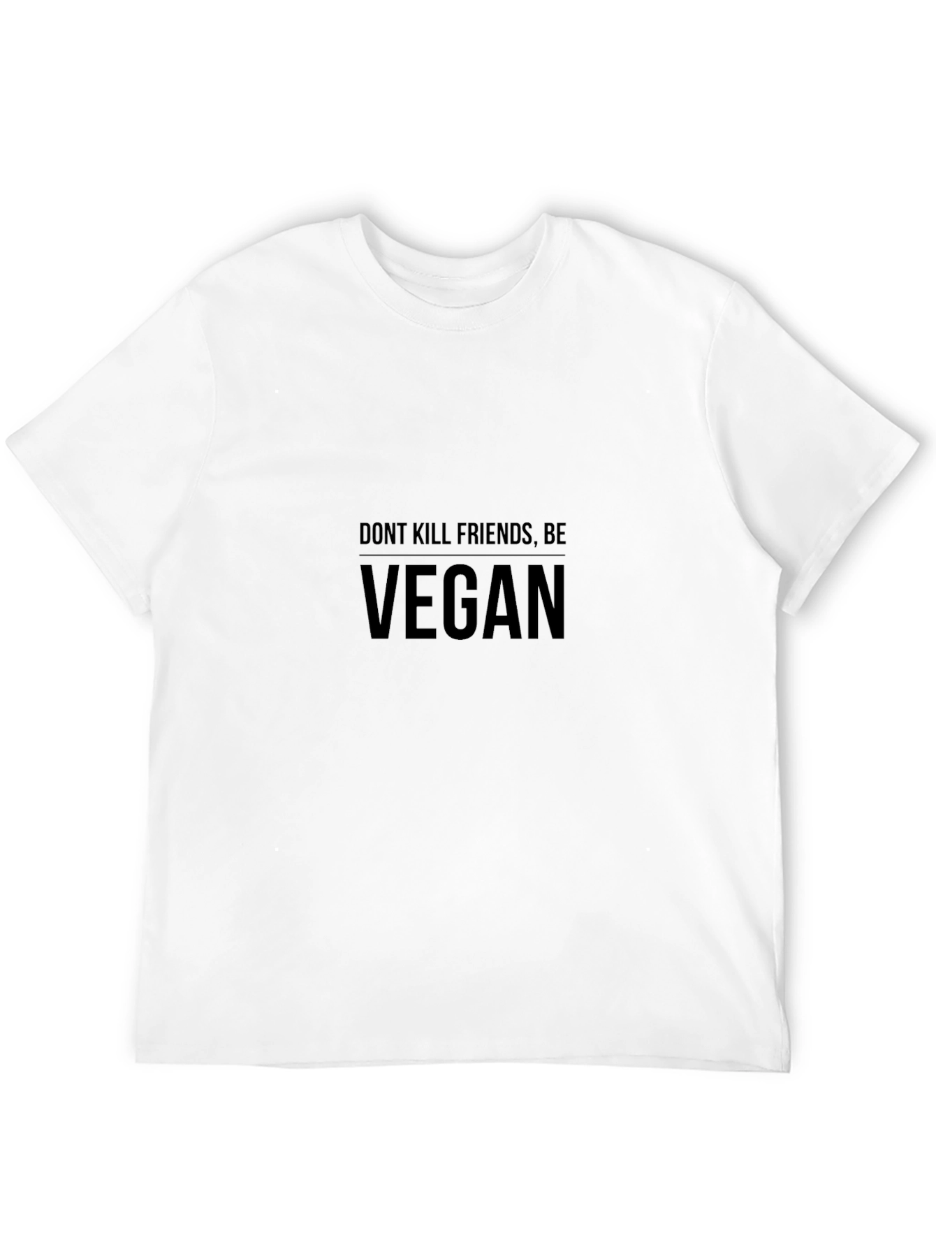Vegan Statement T-Shirt - Dont Kill Friends