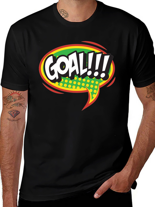 Goal!!! T-Shirt - Comic Book Style Graphic Tee