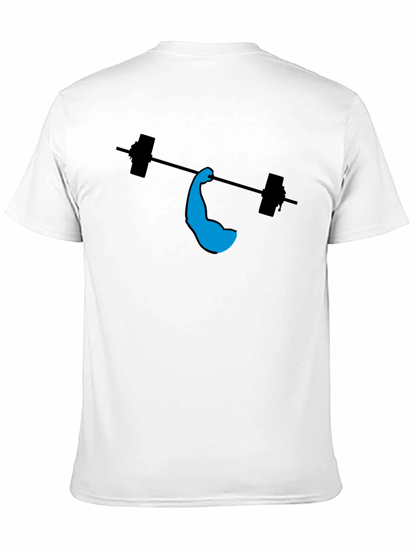 Workout Arm Black T-Shirt