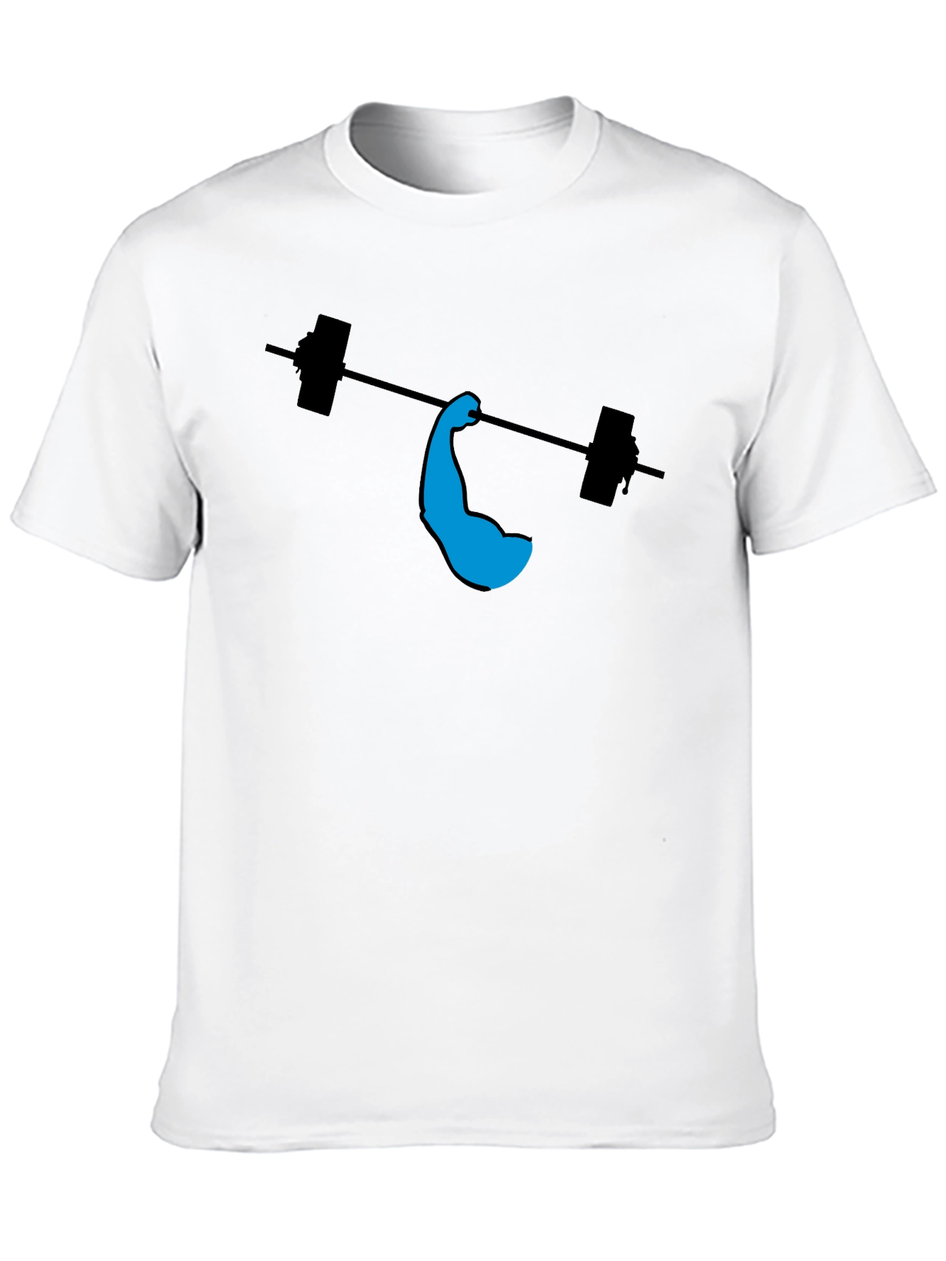 Workout Arm Black T-Shirt