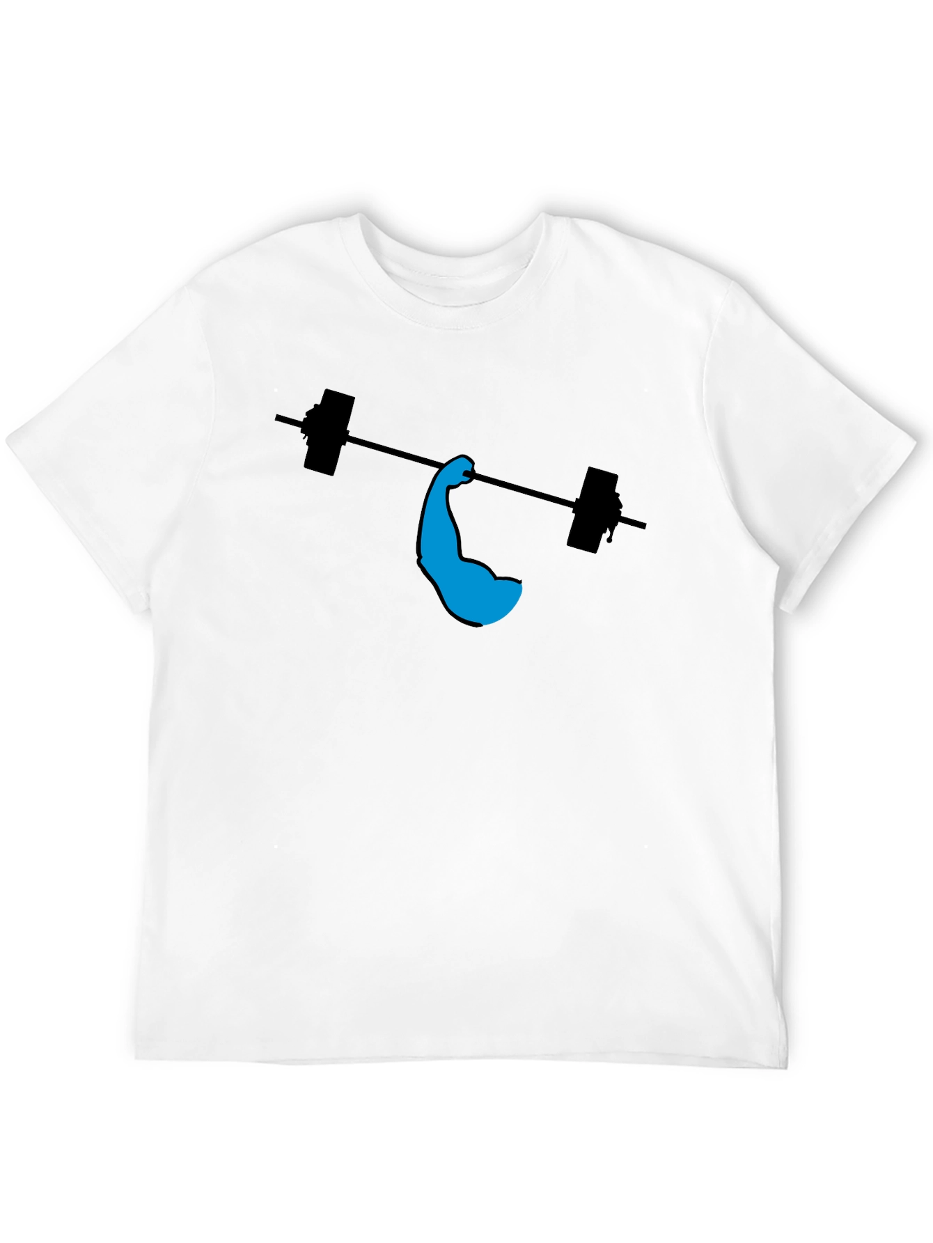 Workout Arm Black T-Shirt