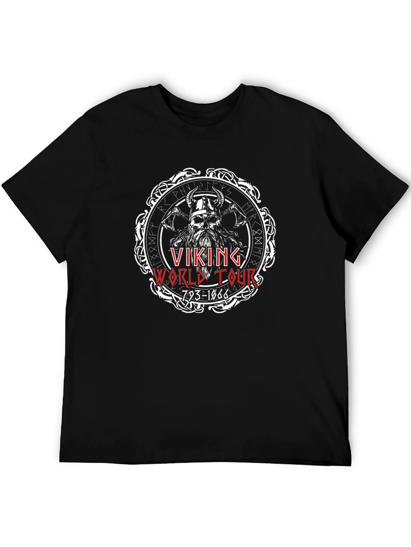 Viking World Tour Black T-Shirt