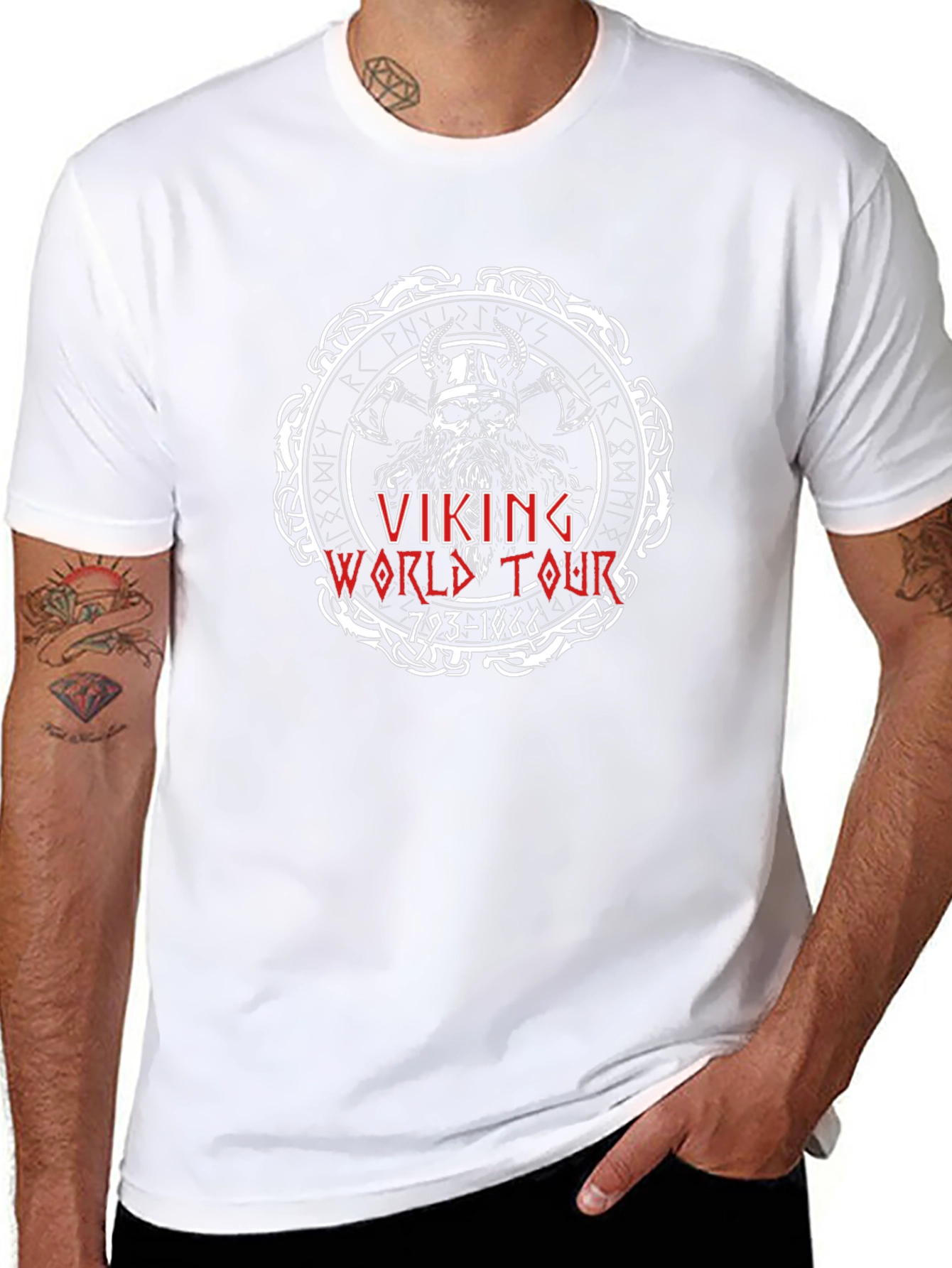 Viking World Tour Black T-Shirt