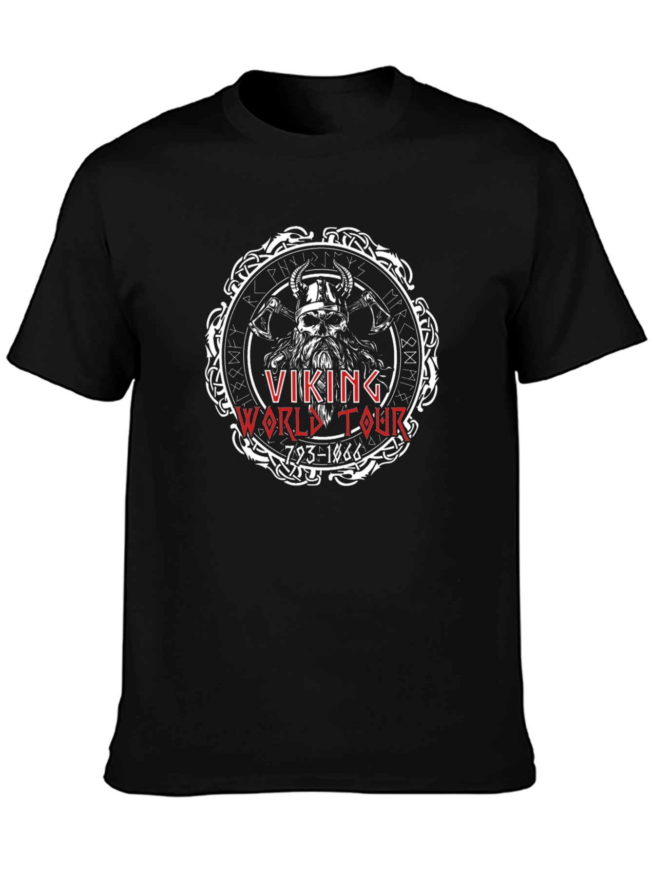 Viking World Tour Black T-Shirt