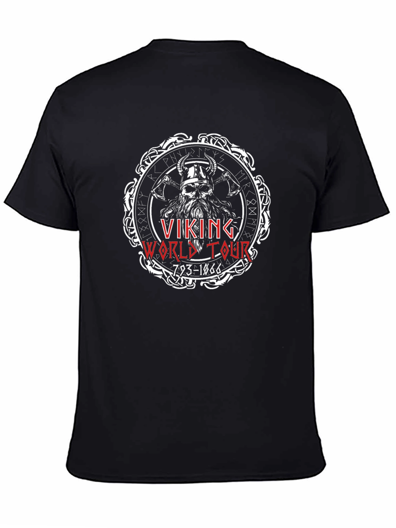 Viking World Tour Black T-Shirt