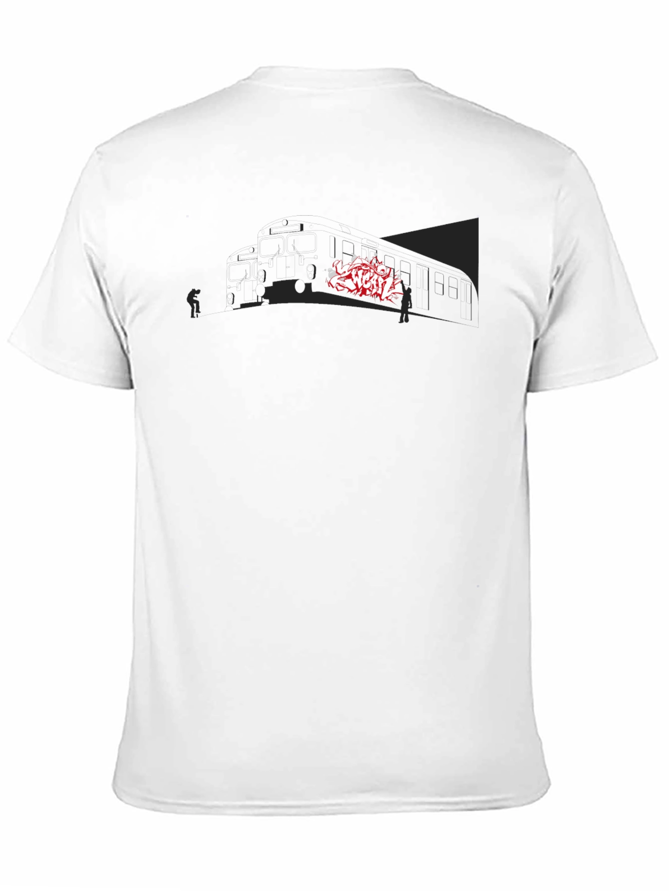 Urban Graffiti Tee - Street Art Inspired Graphic Print