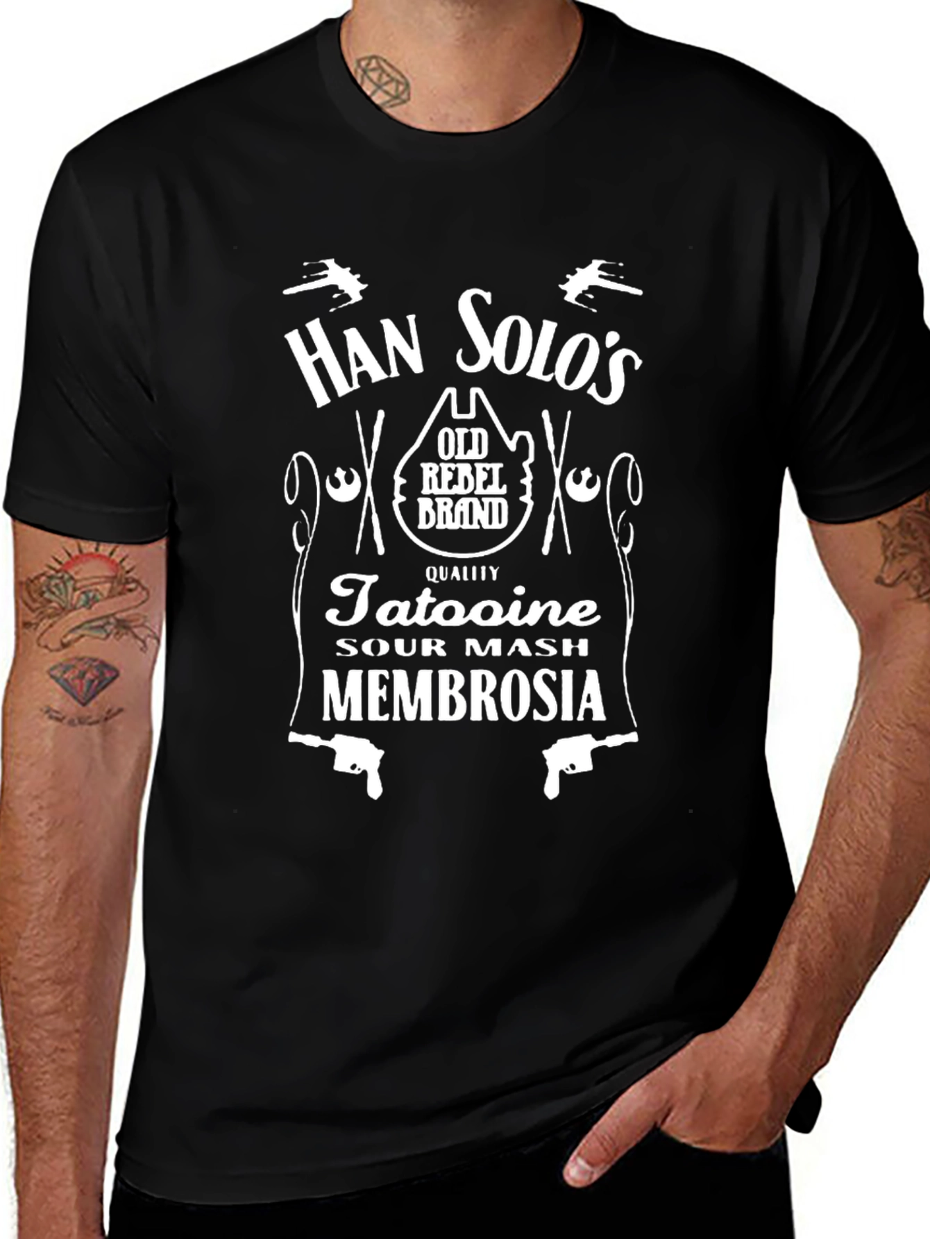Han Solos Old Rebel Brand T-Shirt
