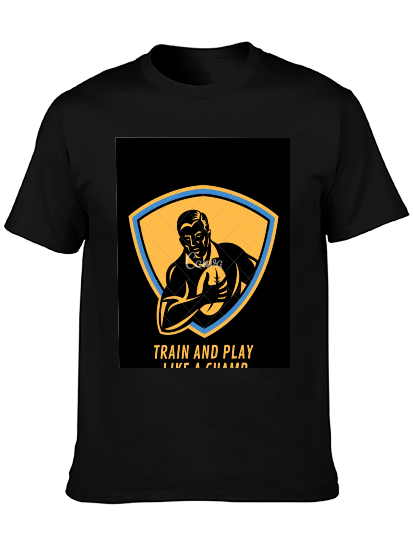 Train and Play Like a Champ T-Shirt