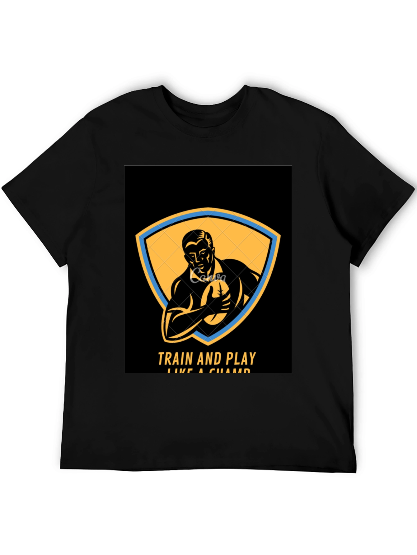Train and Play Like a Champ T-Shirt