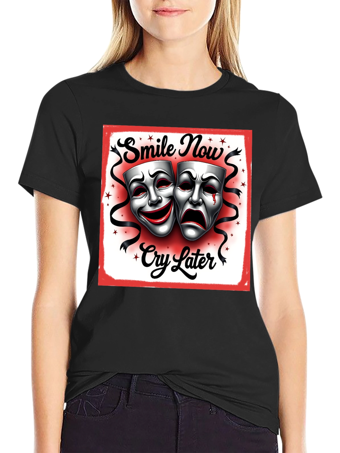 Smile Now Cry Later Graphic T-Shirt