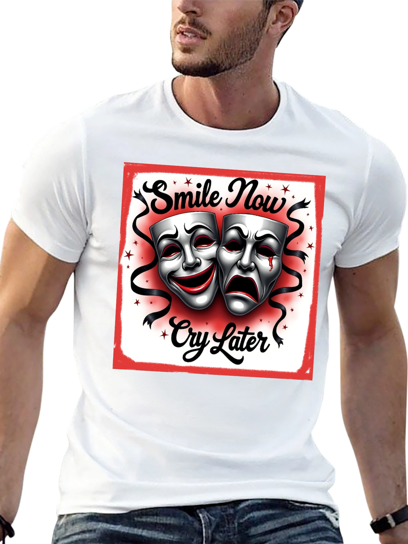 Smile Now Cry Later Graphic T-Shirt