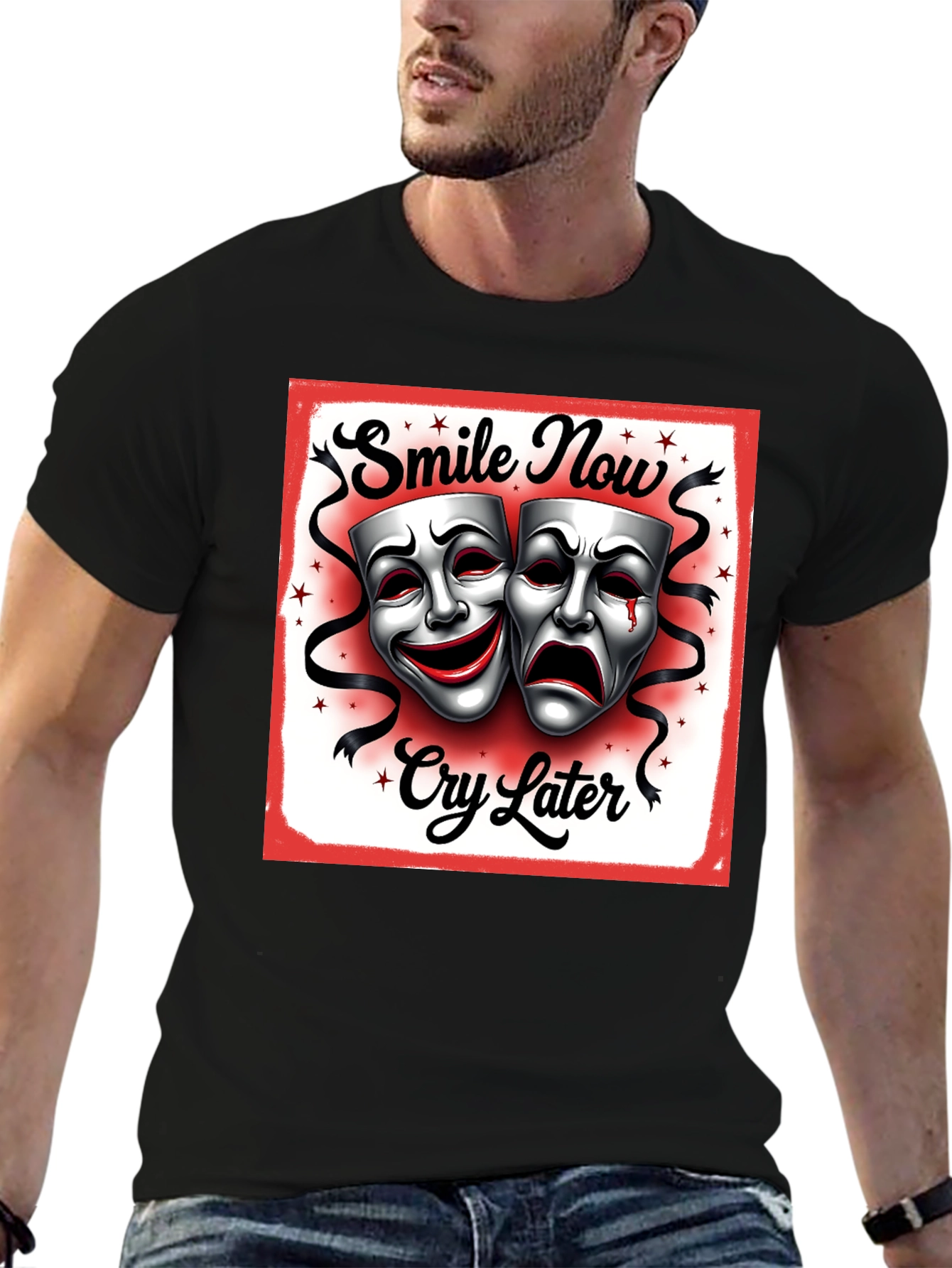 Smile Now Cry Later Graphic T-Shirt