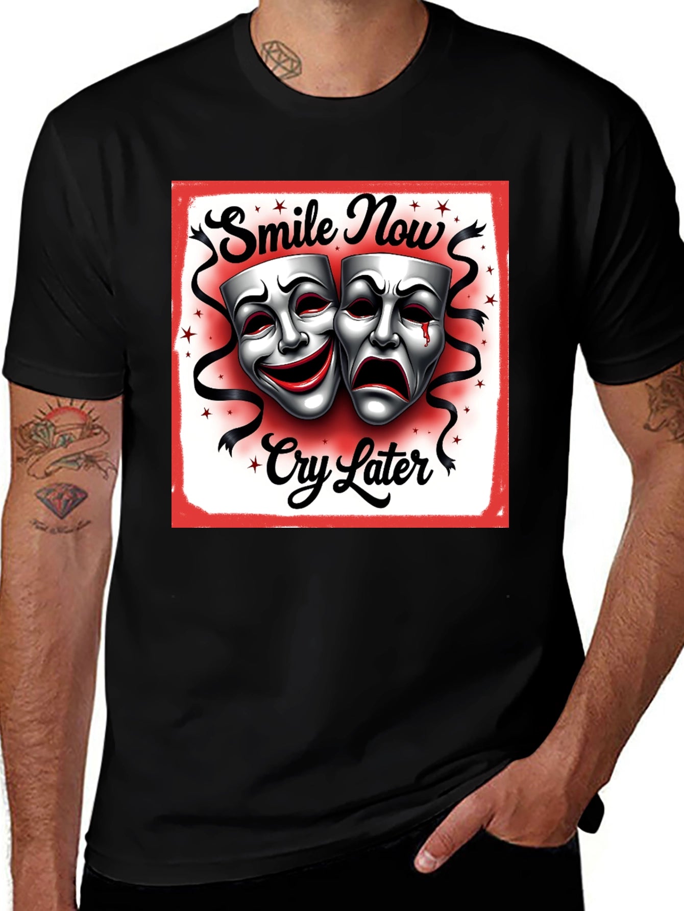Smile Now Cry Later Graphic T-Shirt
