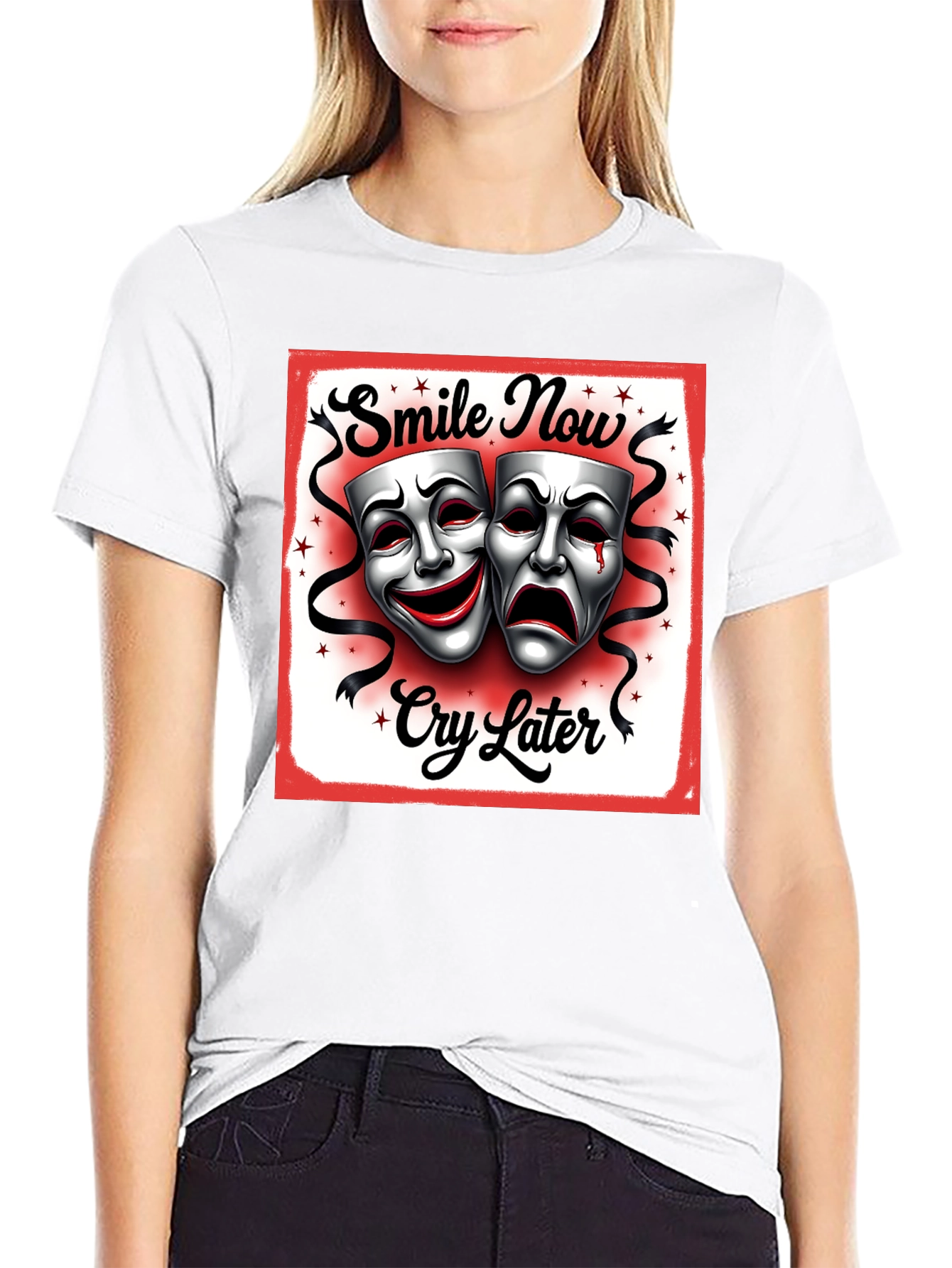 Smile Now Cry Later Graphic T-Shirt