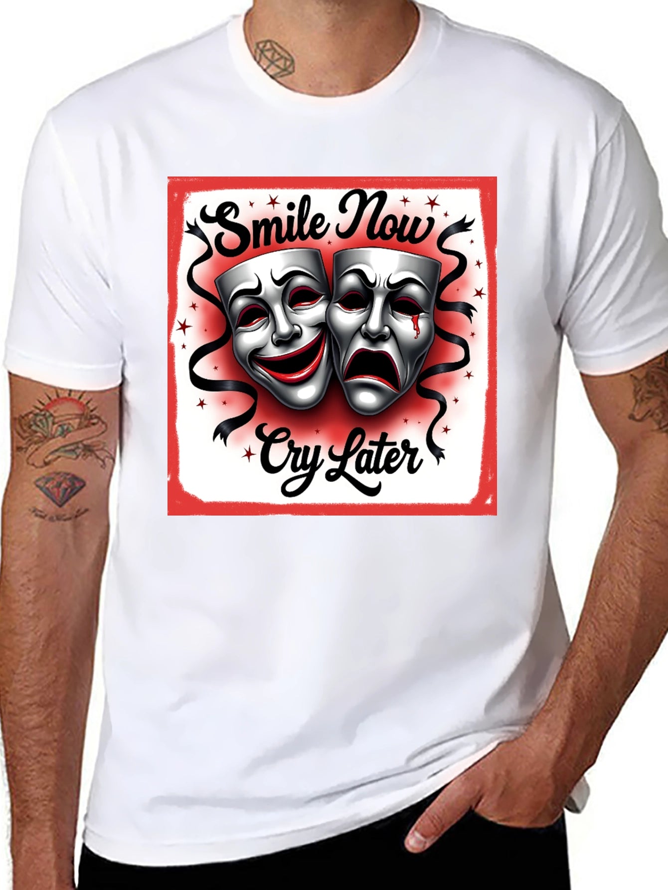 Smile Now Cry Later Graphic T-Shirt