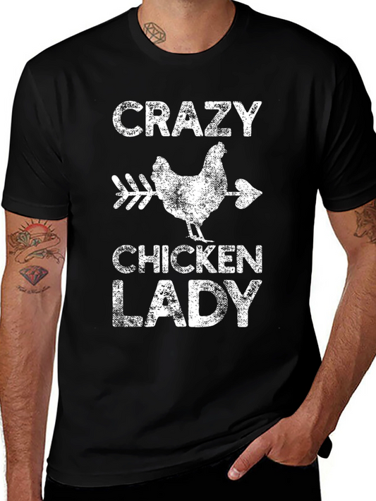 Crazy Chicken Lady T-Shirt