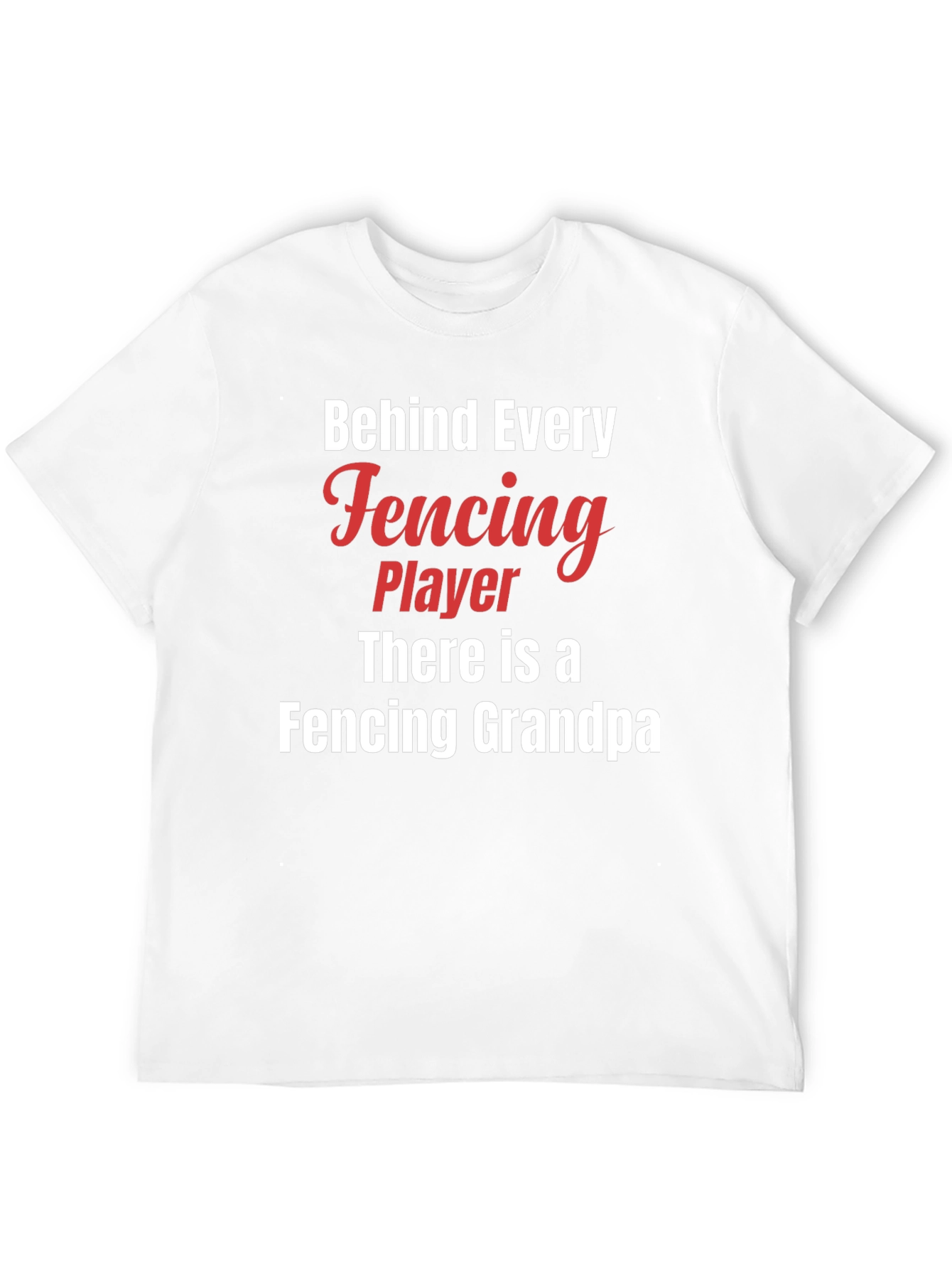 Fencing Grandpa T-Shirt - Funny Grandpa Gift