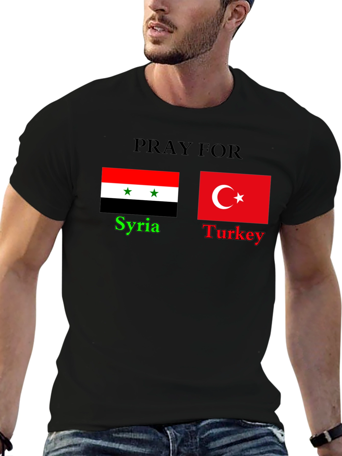 Pray for Syria and Turkey T-Shirt
