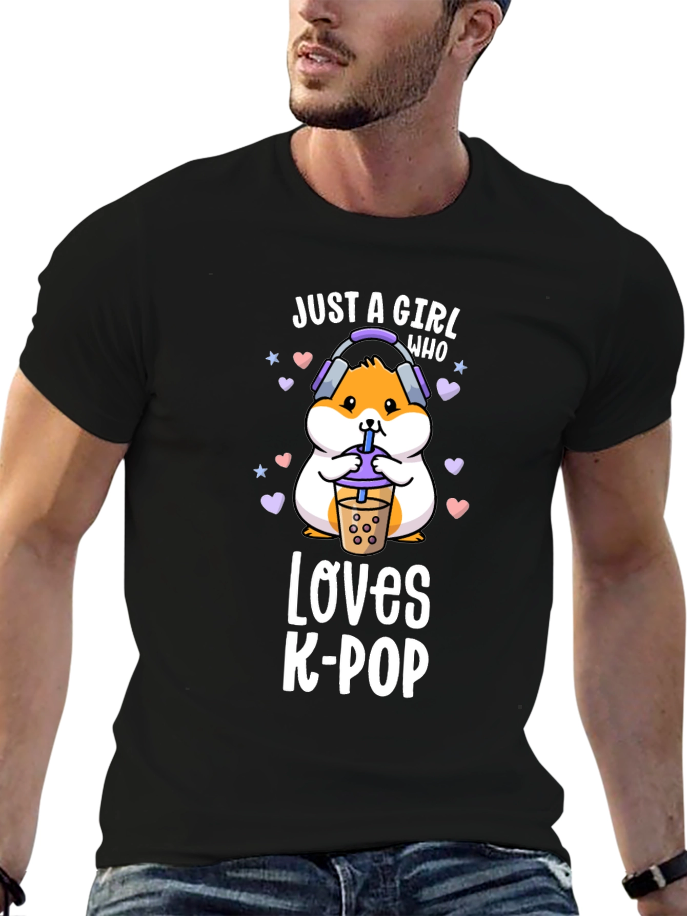 Cute Hamster K-Pop Lover T-Shirt