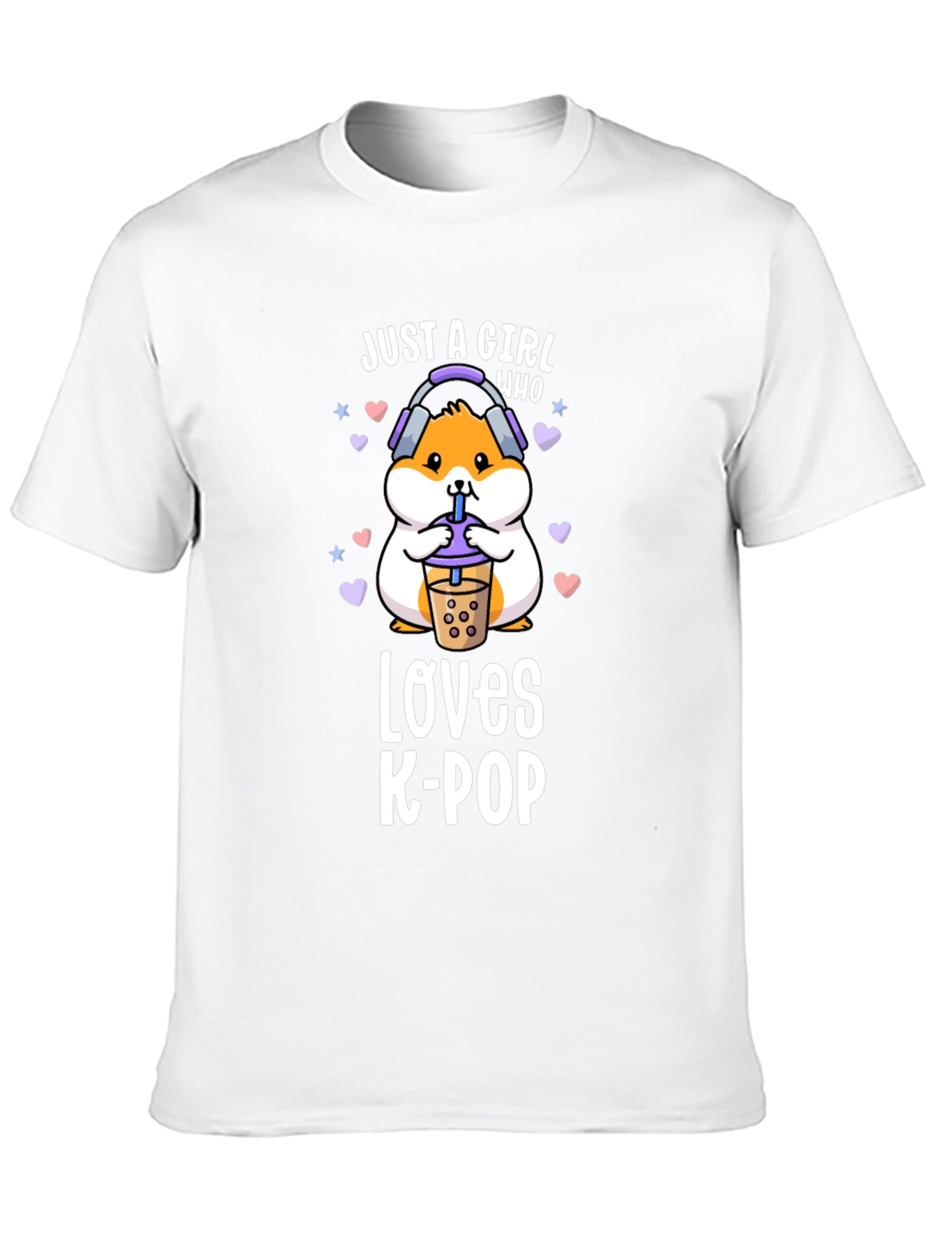 Cute Hamster K-Pop Lover T-Shirt