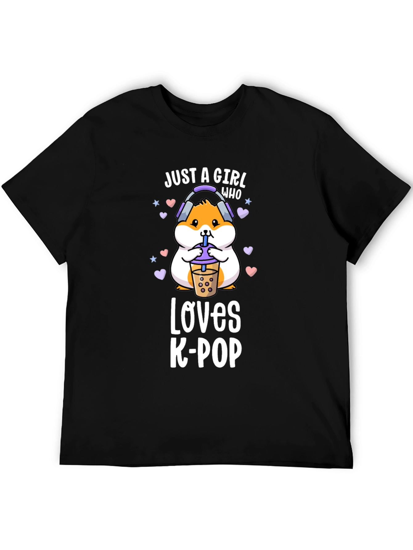 Cute Hamster K-Pop Lover T-Shirt