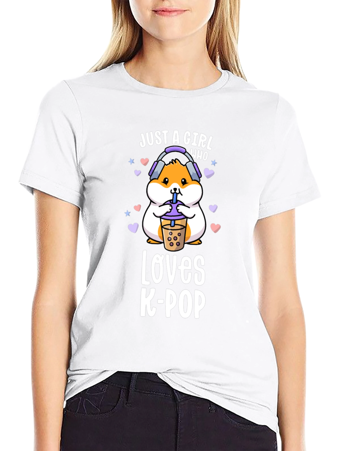 Cute Hamster K-Pop Lover T-Shirt