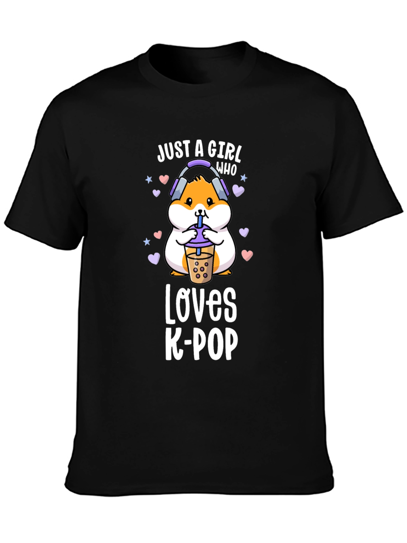 Cute Hamster K-Pop Lover T-Shirt