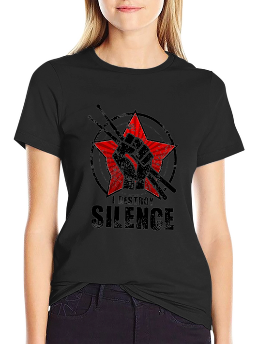 I Destroy Silence Graphic Tee