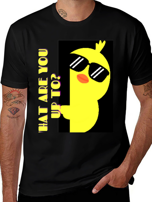 Cool Chick Graphic T-Shirt - What Are You Up To?