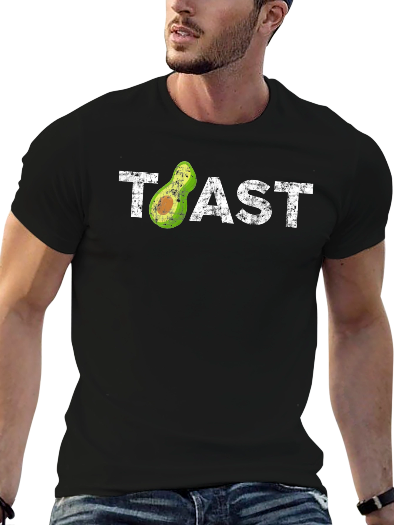 Avocado Toast Graphic Tee - Foodie T-Shirt