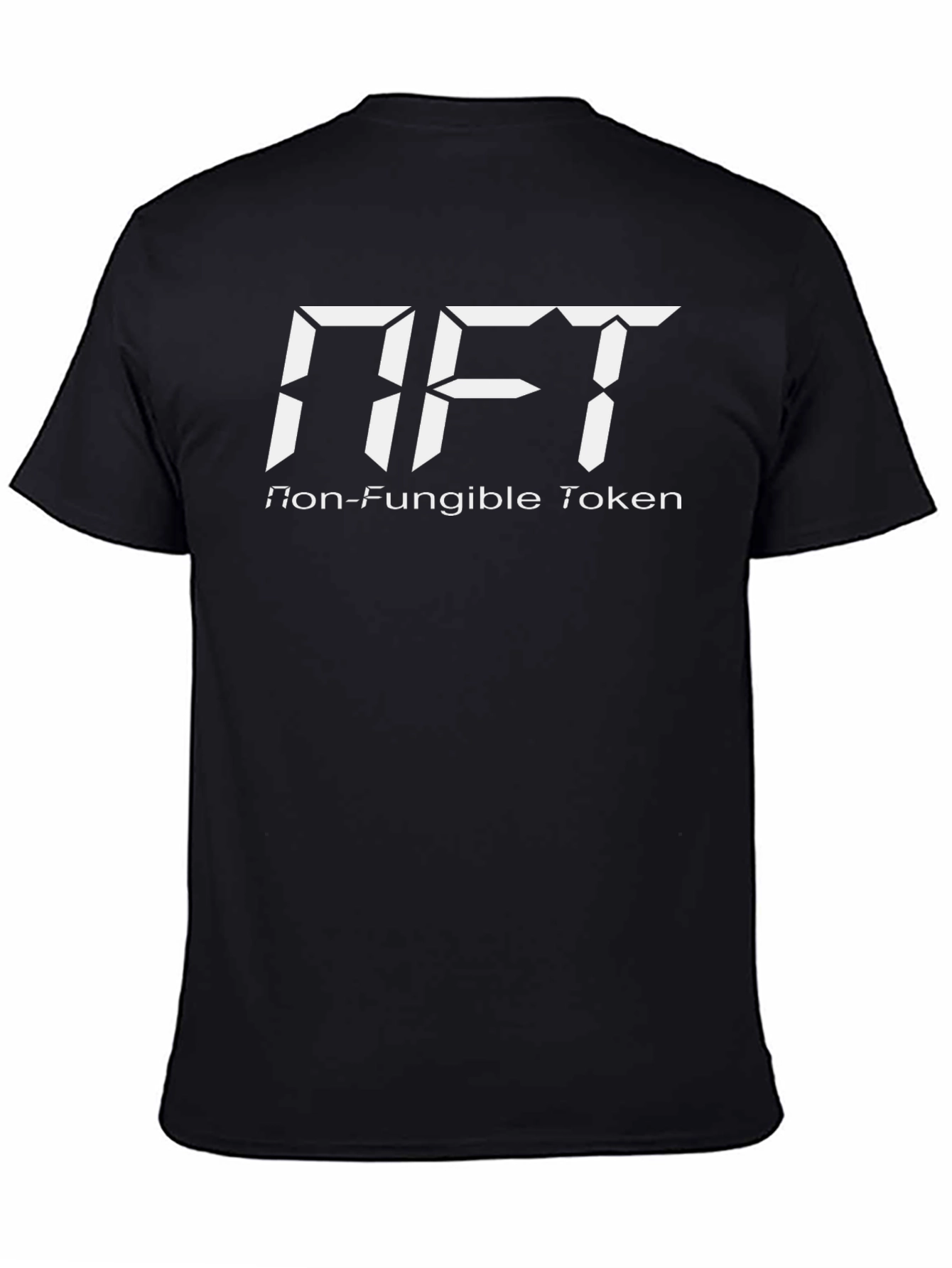 NFT Non-Fungible Token Black Graphic Tee