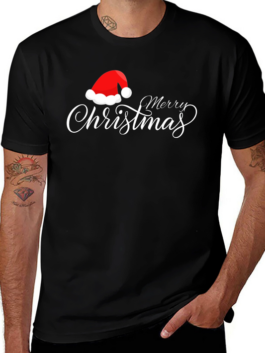 Festive Merry Christmas Graphic Tee