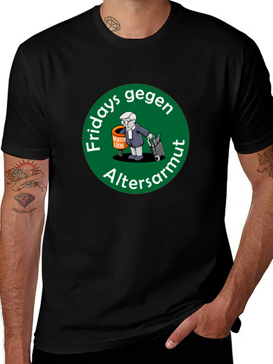 Fridays Gegen Altersarmut T-Shirt