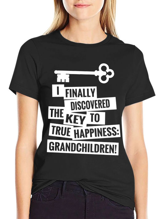 Grandchildren Key To Happiness T-Shirt