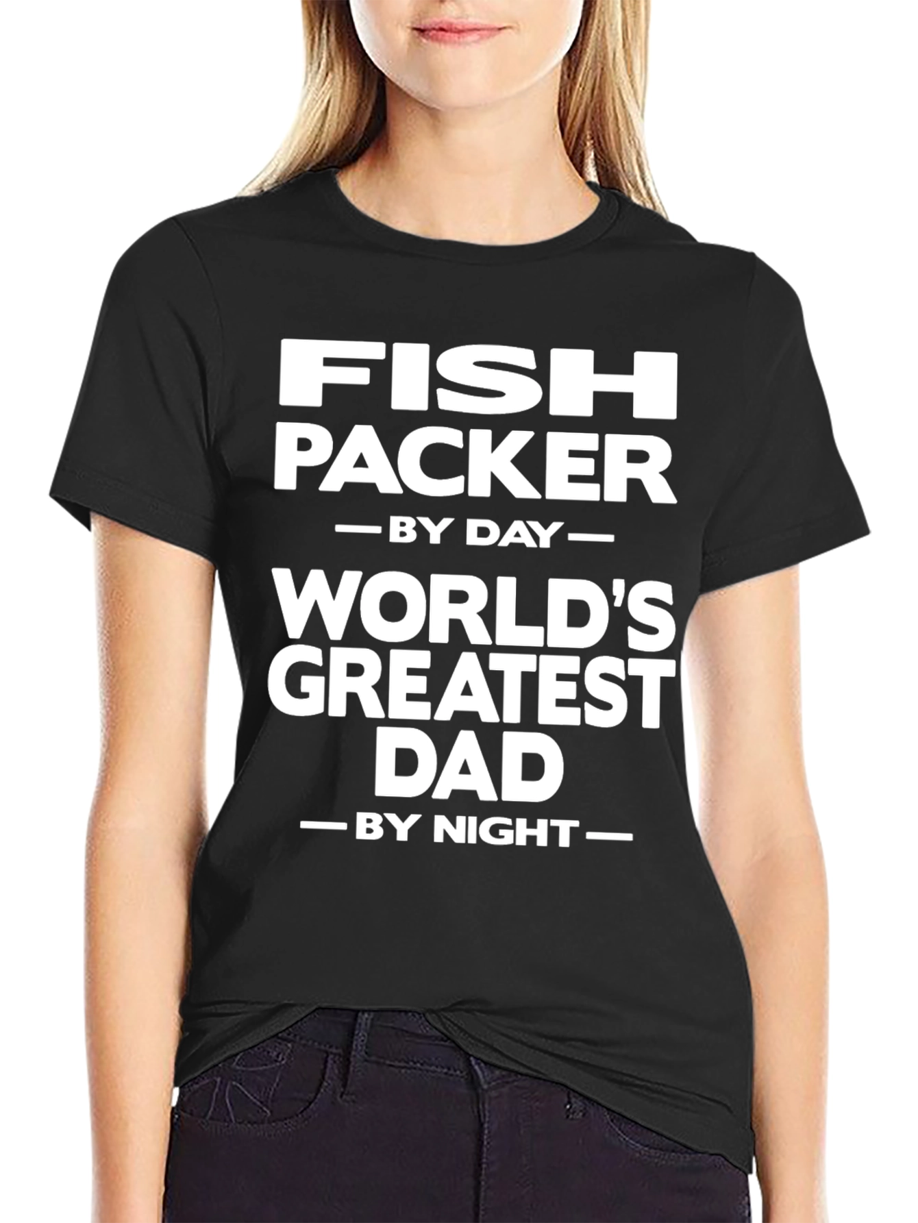 Fish Packer Greatest Dad T-Shirt