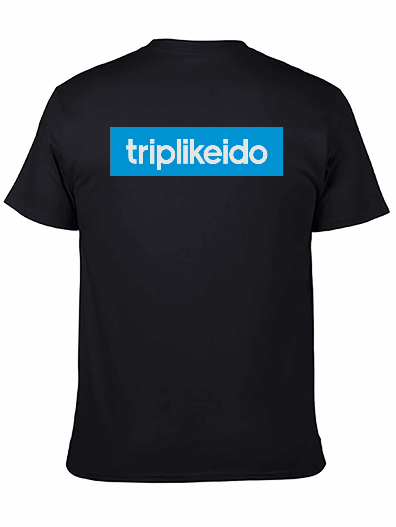 Triplikeido Logo Black T-Shirt