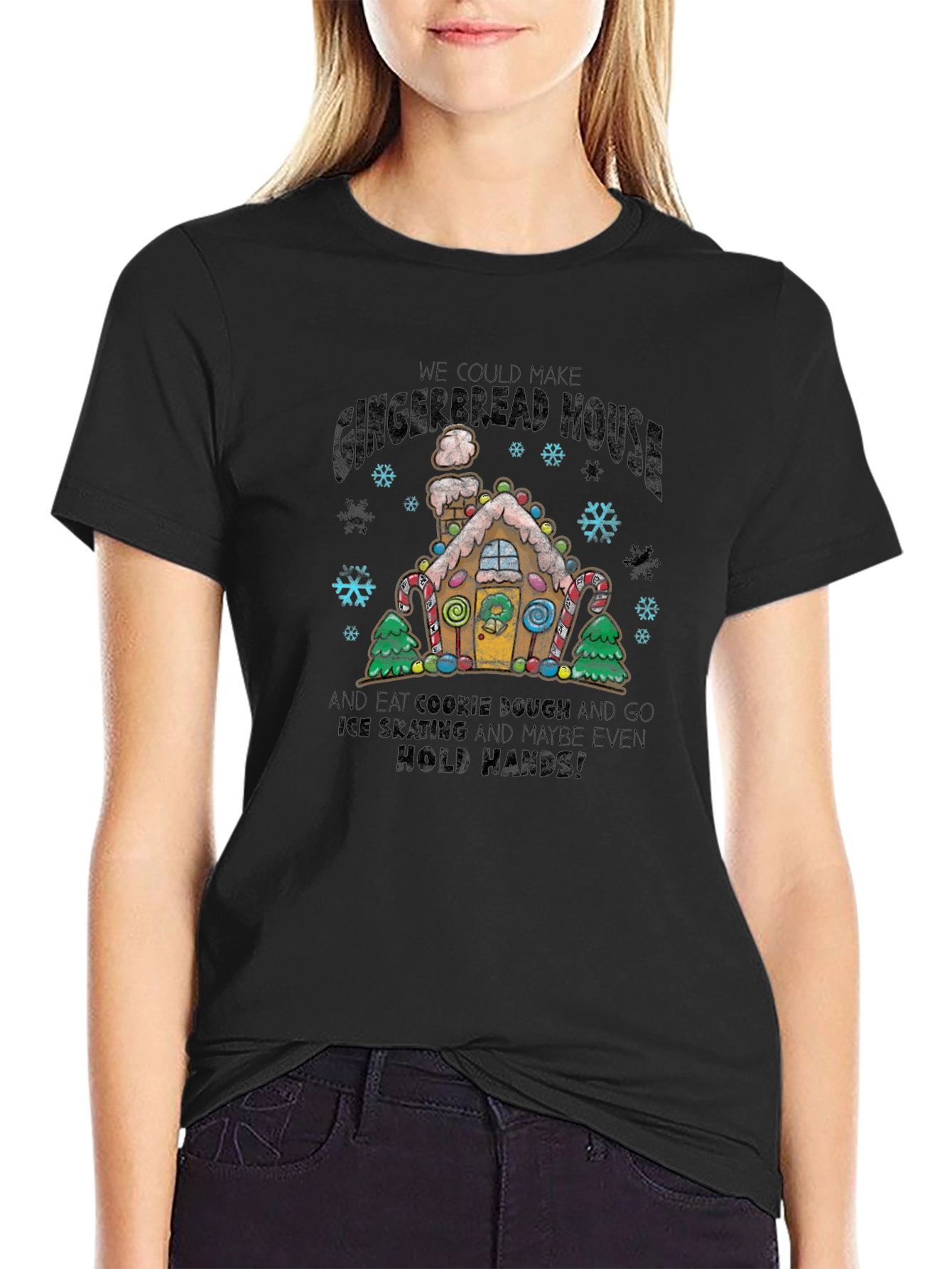 Gingerbread House Holiday T-Shirt