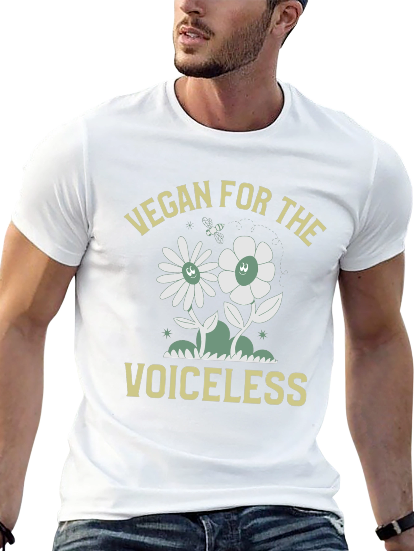 Vegan for the Voiceless Graphic T-Shirt