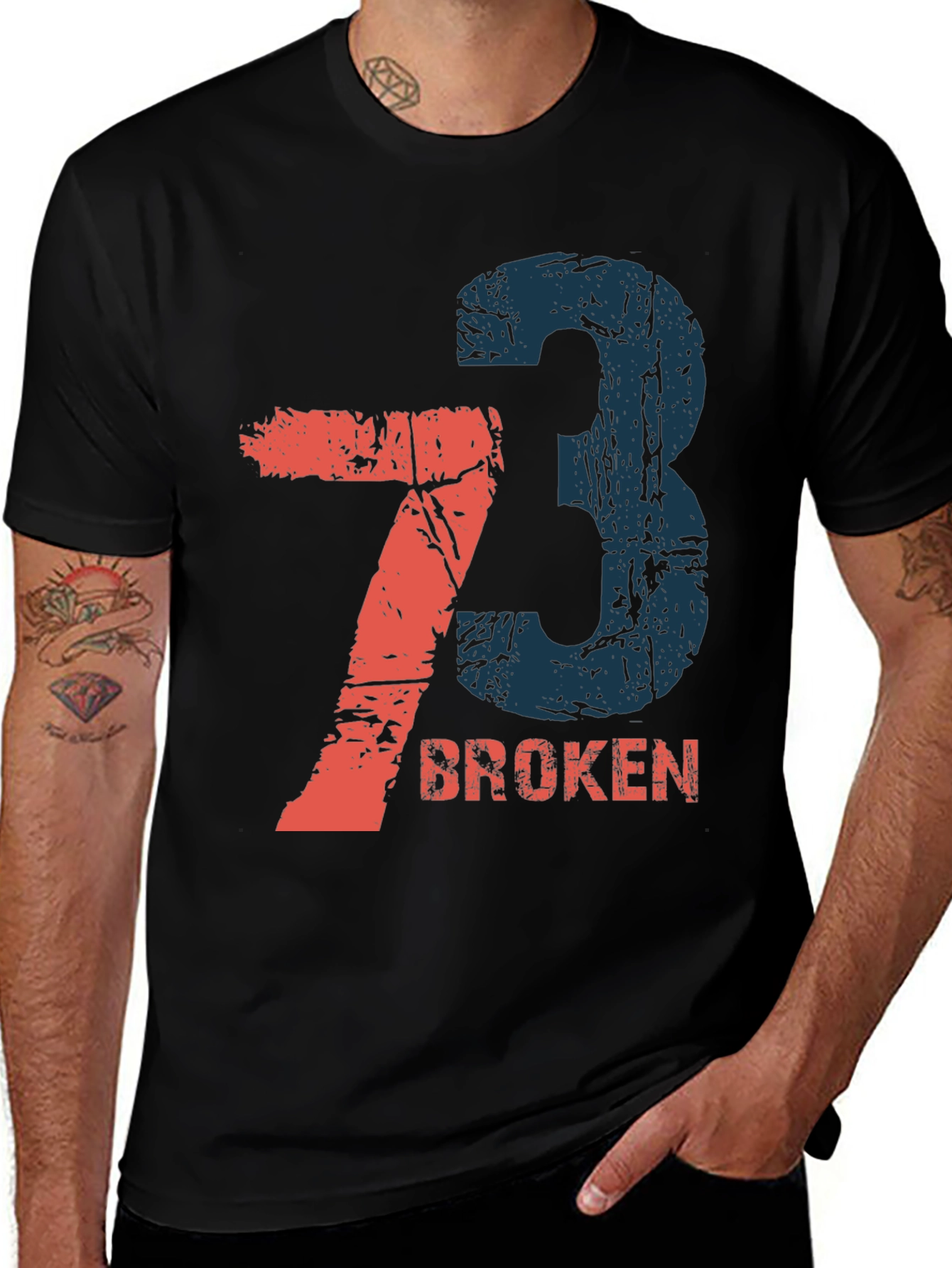 Broken 73 Graphic Tee