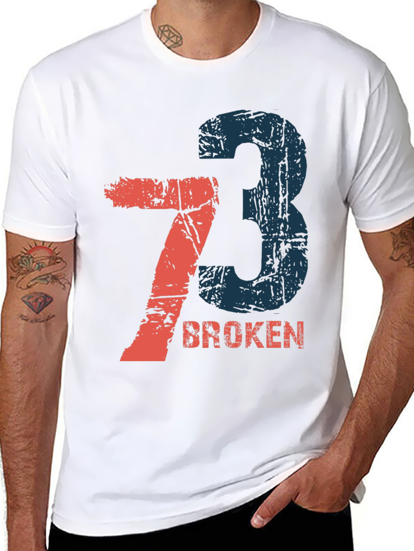 Broken 73 Graphic Tee