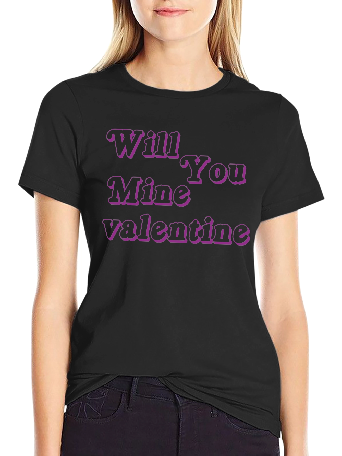 Will You Mine Valentine T-Shirt - Novelty Graphic Tee