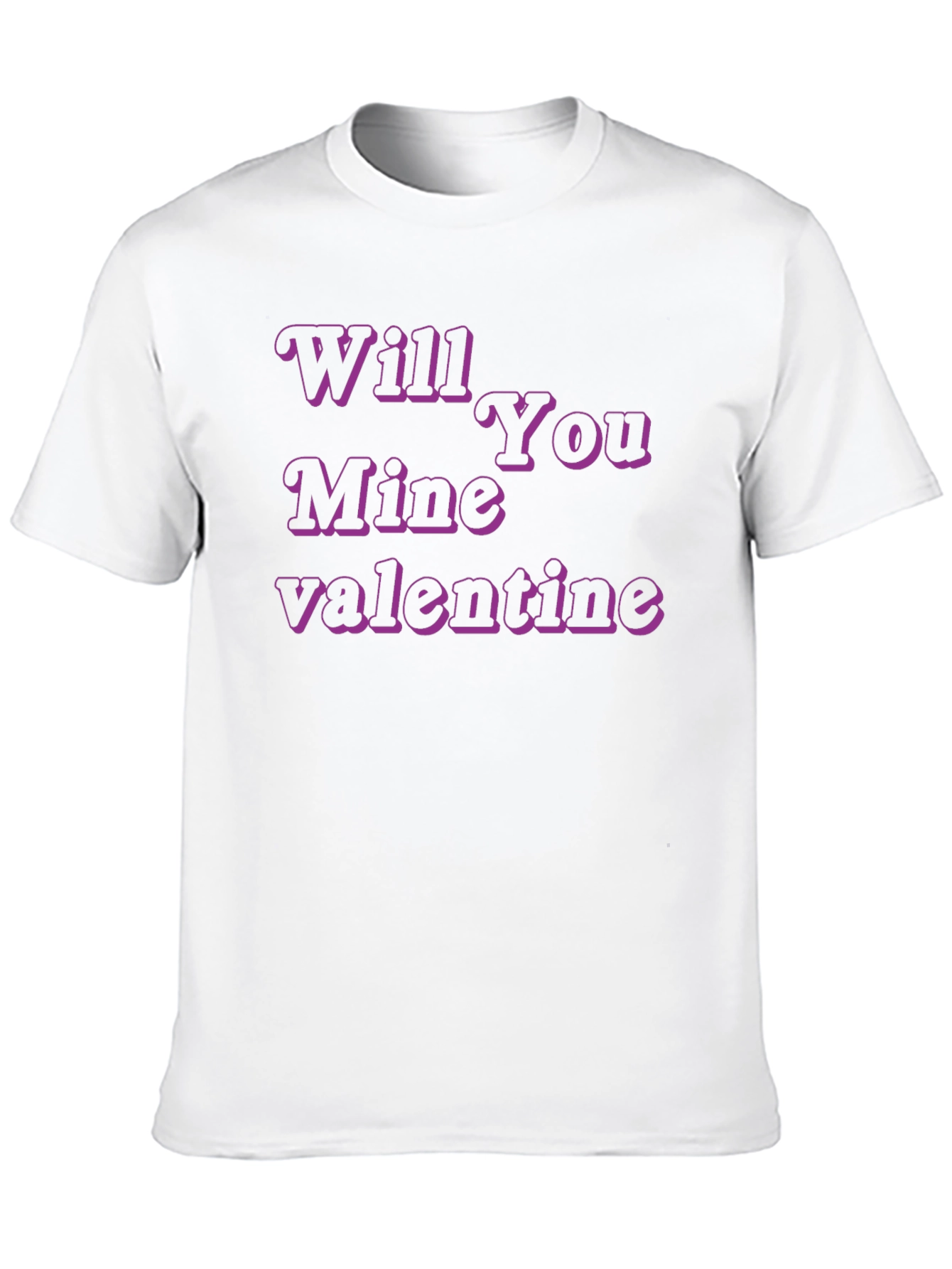 Will You Mine Valentine T-Shirt - Novelty Graphic Tee