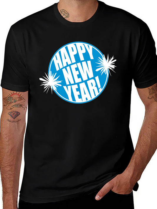 Happy New Year T-Shirt - Festive Holiday Tee