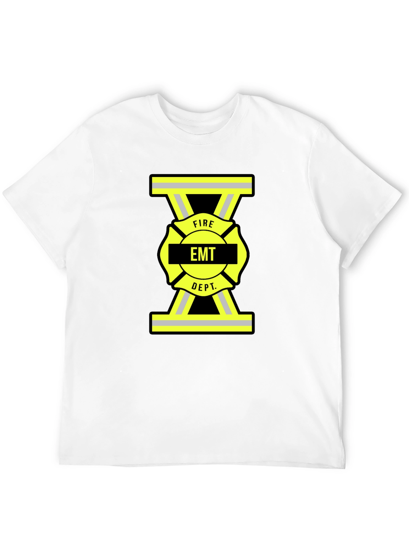 EMT Fire Dept. Black T-Shirt