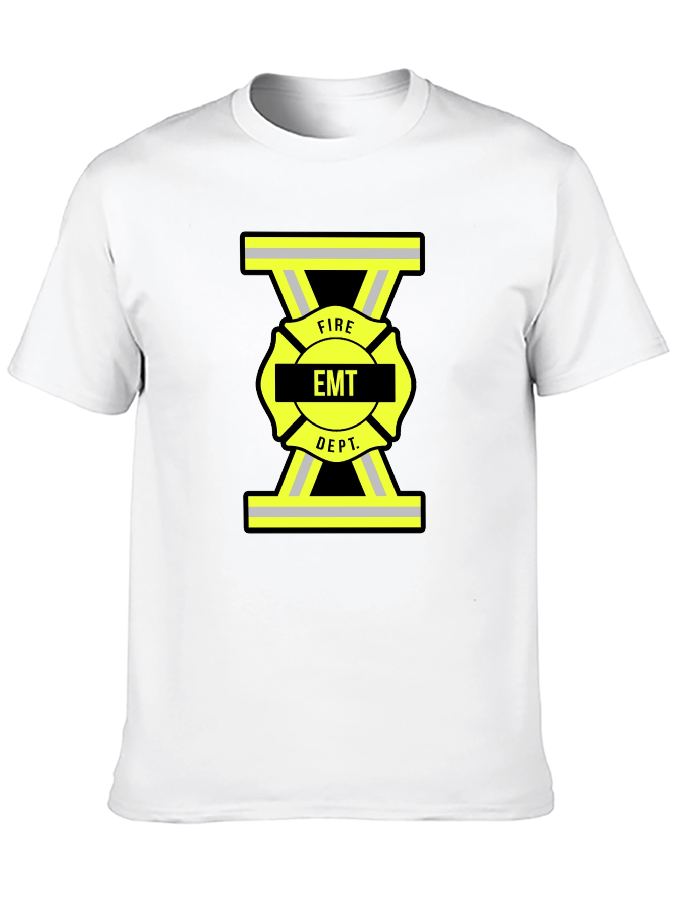 EMT Fire Dept. Black T-Shirt