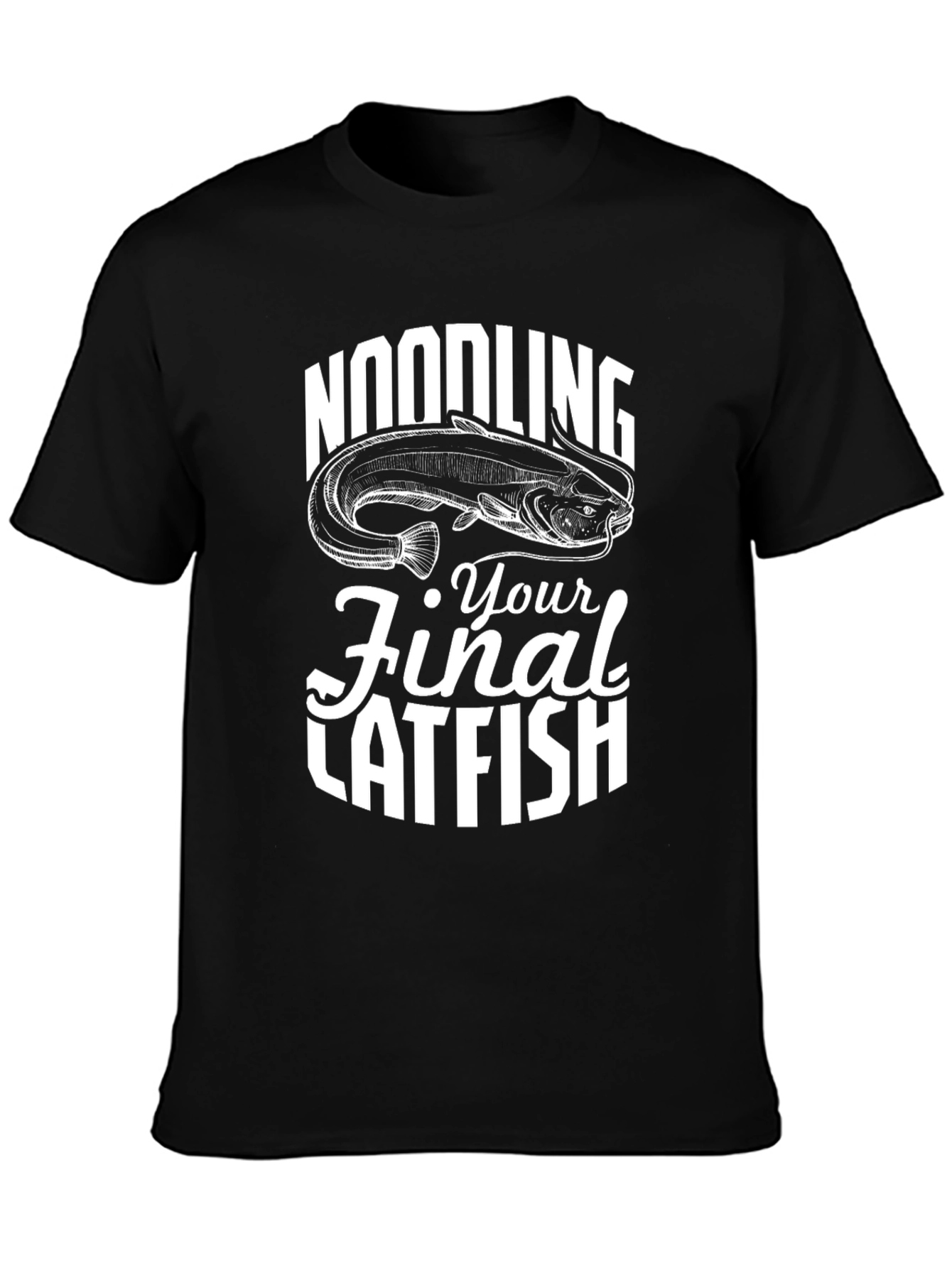Noodling Catfish Graphic Tee