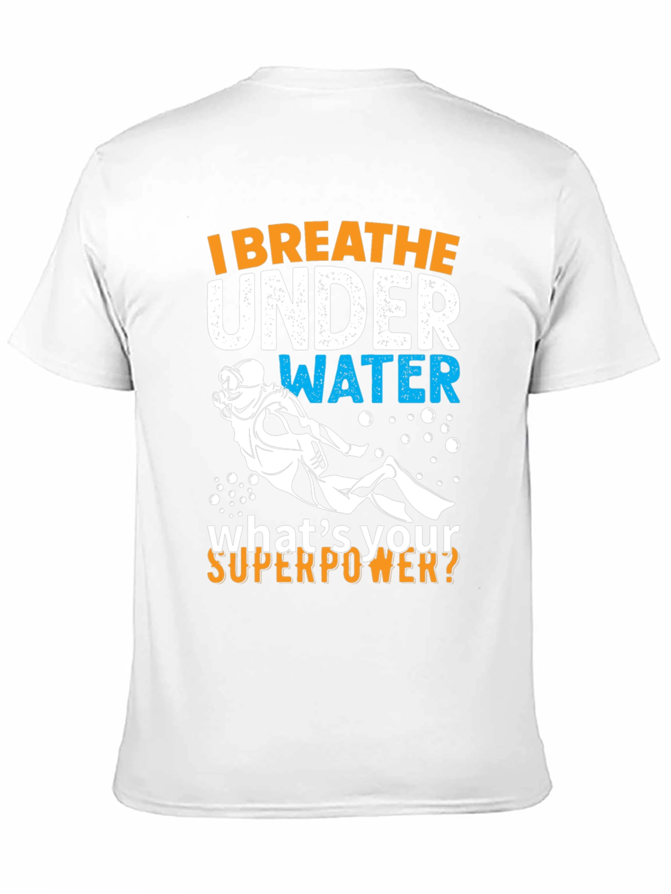 Scuba Diving Superpower Graphic T-Shirt